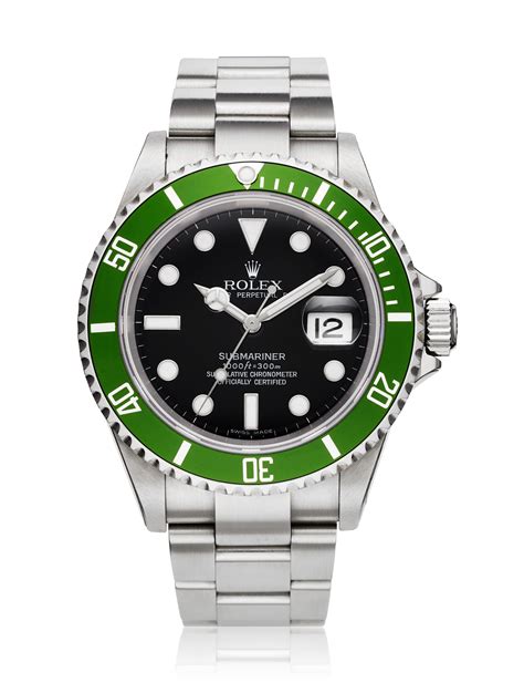 rolex submariner verde 50 anniversario prezzo|Rolex 50th Anniversary Submariner 16610V .